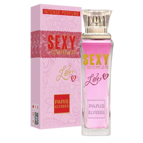 sexy woman love perfume.